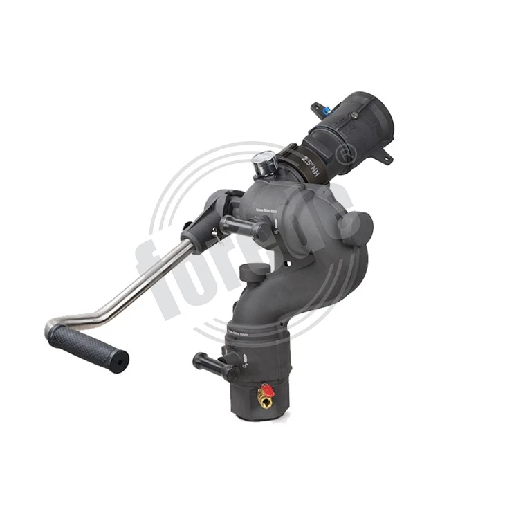 Fixed Manual Lever Fire Water Monitor