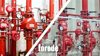 Lắp ráp van kiểm tra báo động