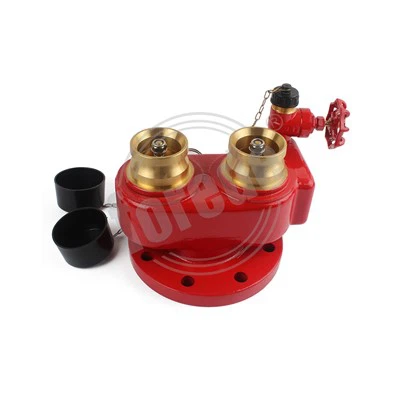 Đầu vào Breeching 2 chiều 4 inch
