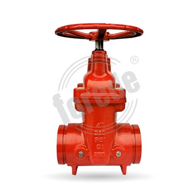 Groove End Non Rising Stem Ductile Iron Gate Valve
