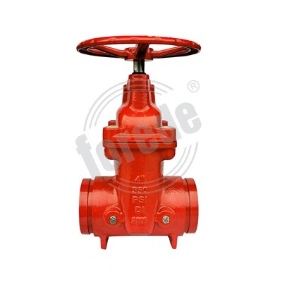 Van cổng có rãnh
